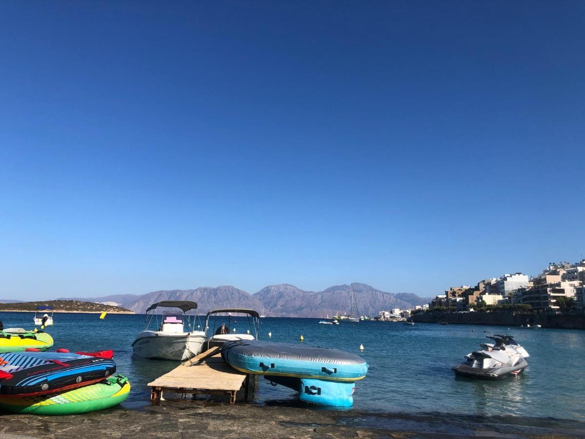 Big Blue New Apartment Agios Nikolaos  Bagian luar foto
